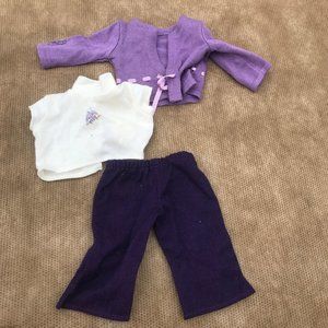 Retired American Girl Bitty Baby Doll Outfit 3 pc